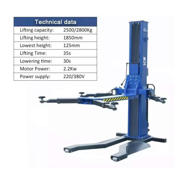 TSPL3500 SINGLE COLUMN MOBILE JACK - Image 3