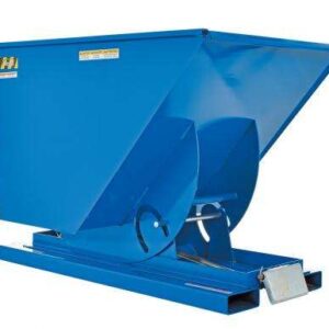 FORKLIFT HOPPER, SELF-DUMPING, LIGHT DUTY STEEL